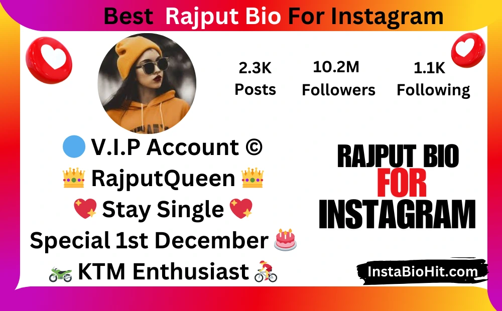 Instagram Bio For Rajput Girls