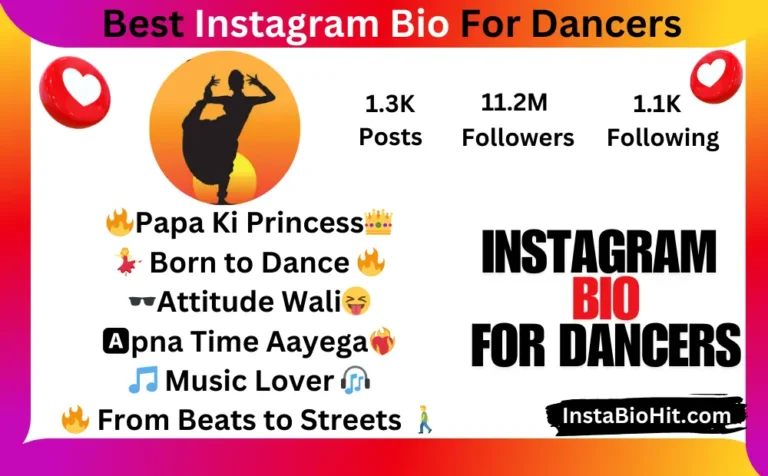 Dancer Bio For Instagram