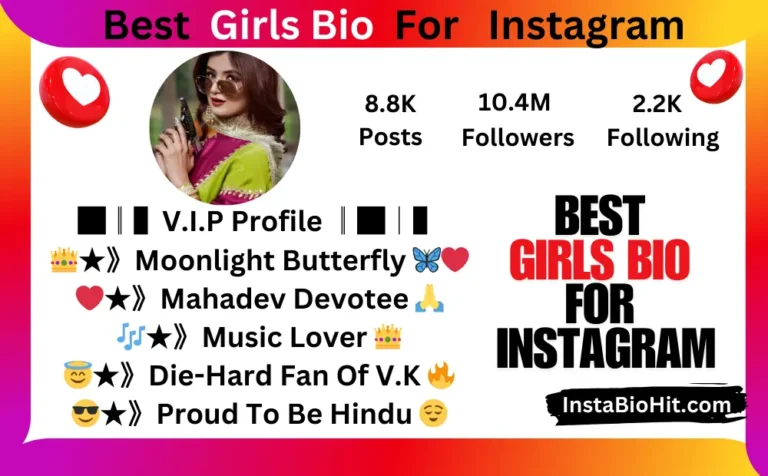 instagram bio for girls