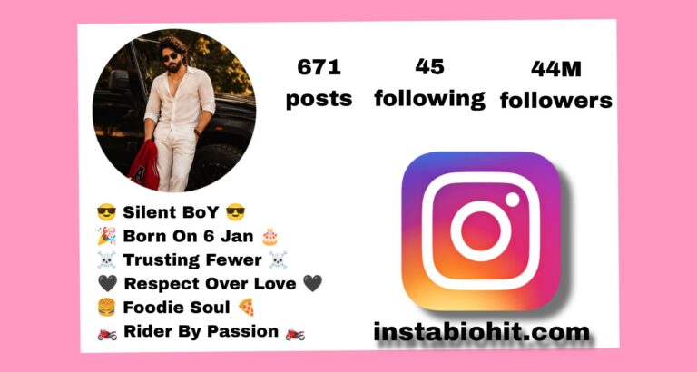 Gangster Bio For Instagram