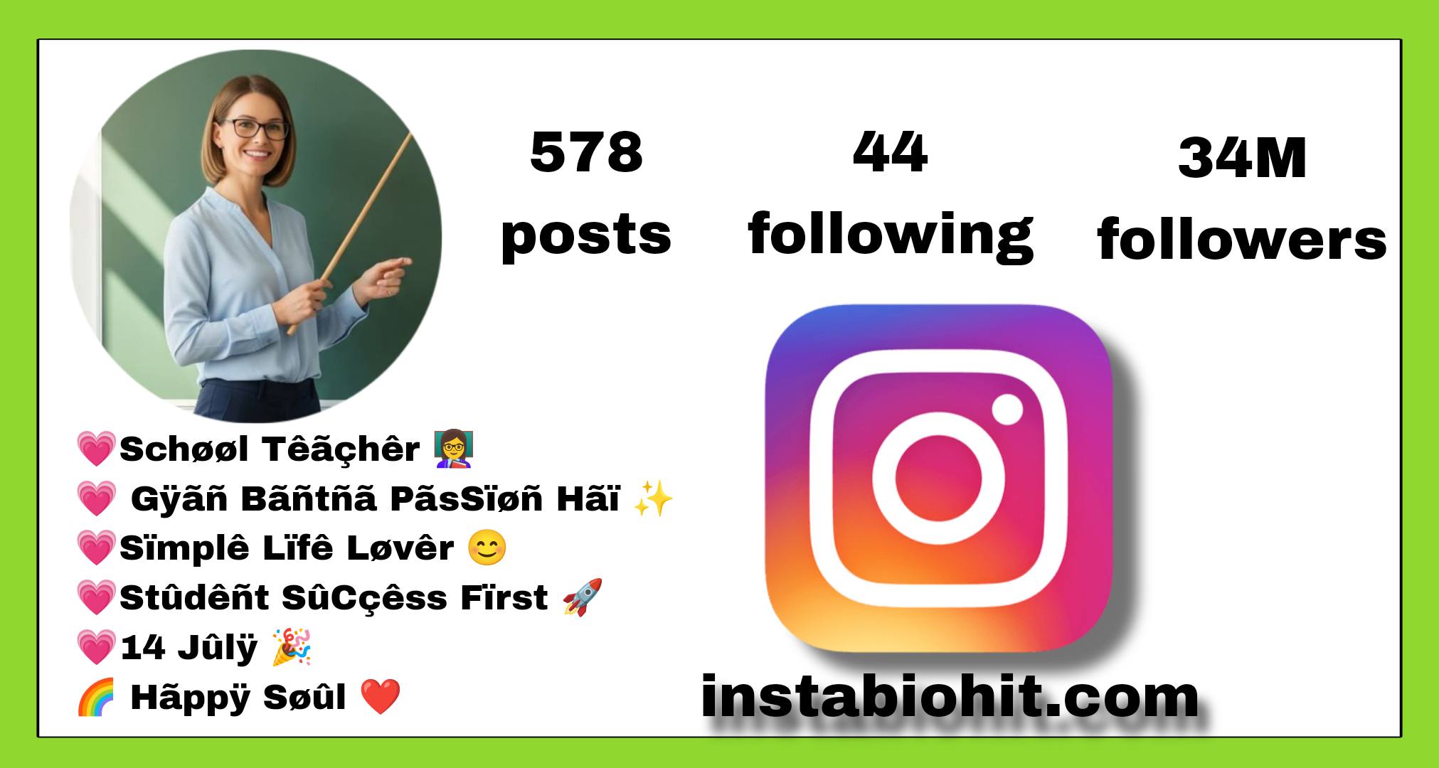 Best 100+ Teacher Instagram Bio {2026} : School Teachers Bios
