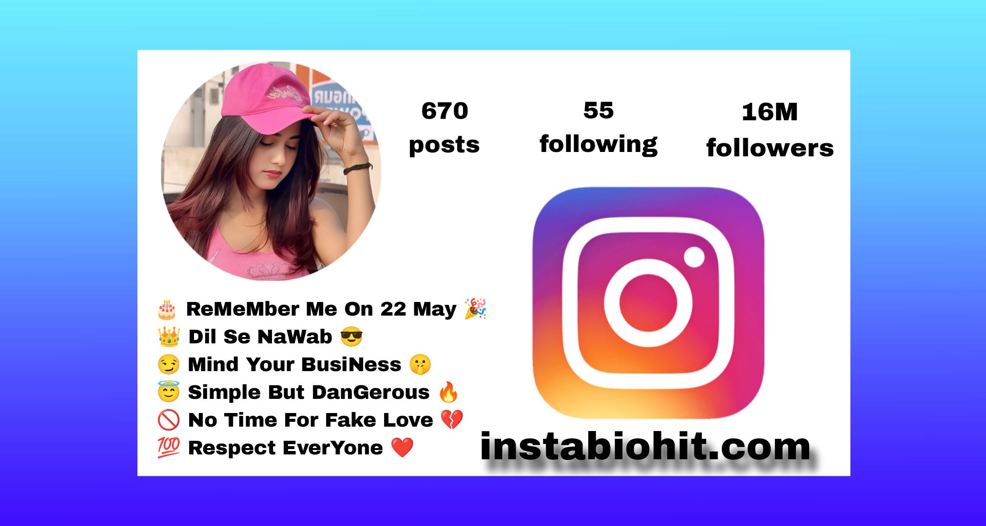 Best 1022+ Professional Instagram Bio For [Boy & Girls] | Stylish Uniqe & Attitude 2026