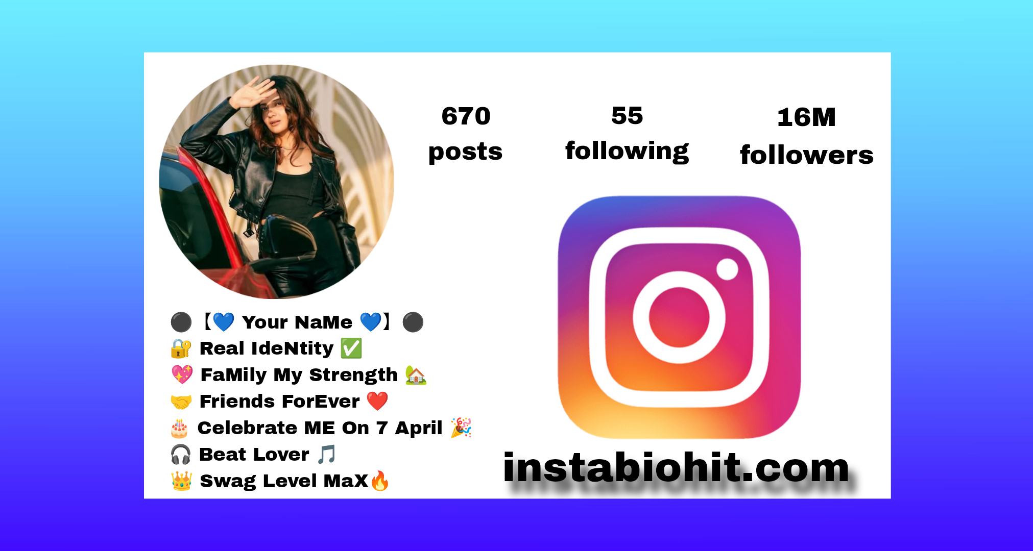Best 1022+ Professional Instagram Bio For [Boy & Girls] | Stylish Uniqe & Attitude 2026