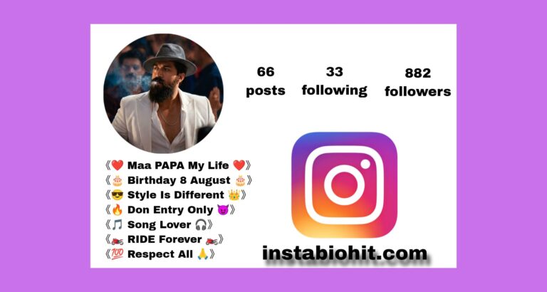 688+ Best Don Bio For Instagram In Hindi I Aटीट्यूड वाला लड़का 2026