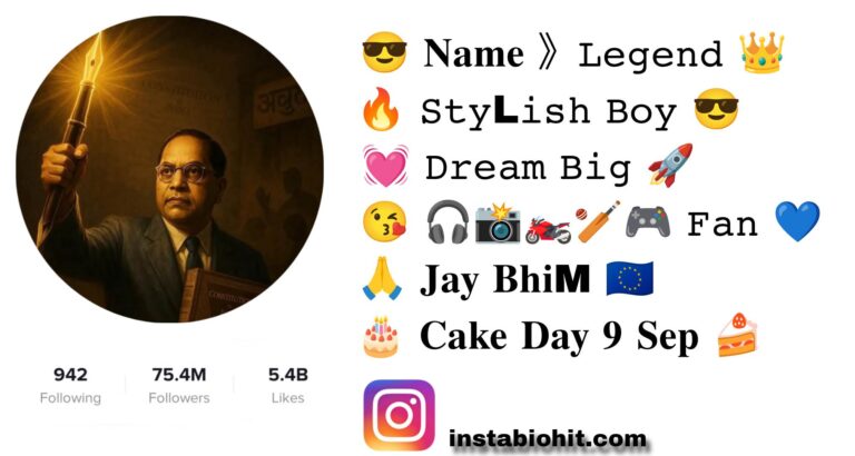 Best 791+ Jay Bhim Instagram Bio In Marathi Style – VIP & Attitude