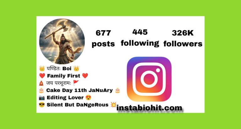 Best 329+ ब्राह्मण Bio For Instagram In Hindi | Attitude Boys and Girls 2026