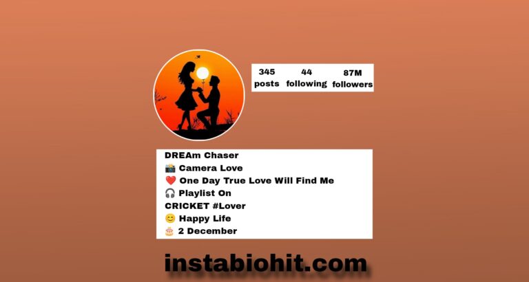 Best 539+ Love Bio For Instagram Copy And Paste | Attitude , Cool , VIP & Stylish