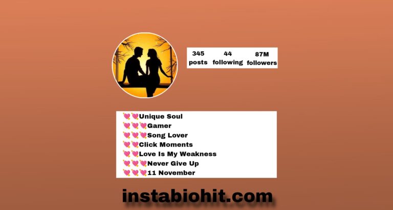 Best 539+ Love Bio For Instagram Copy And Paste | Attitude , Cool , VIP & Stylish