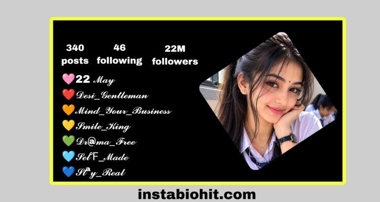 983+ Best Instagram Bio For Stylish Font Copy and Paste - 2026