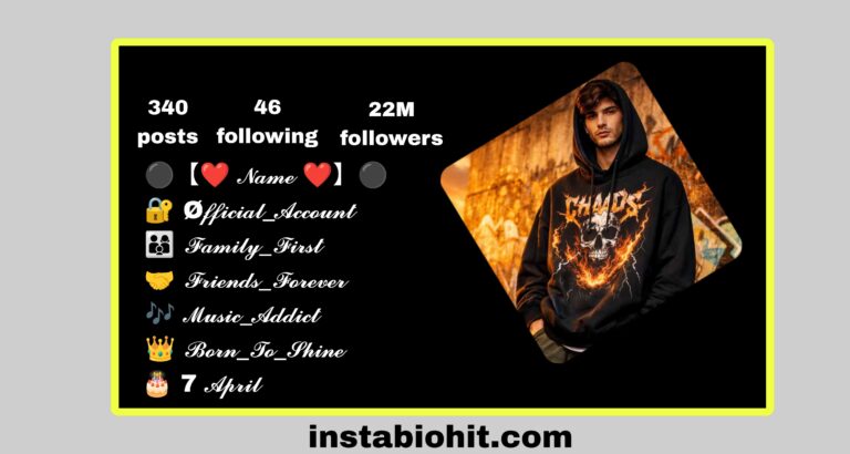 983+ Best Instagram Bio For Stylish Font Copy and Paste - 2026