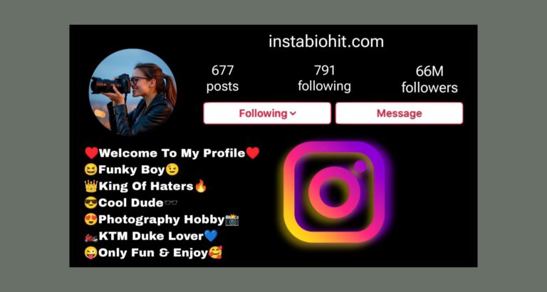221+ Letest Photography Bio For Instagram (Boys And Girls)