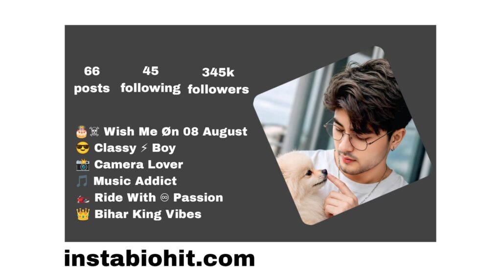Instagram Bihari Bio