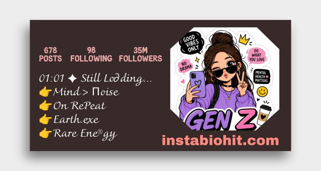Genz Bio for Instagram