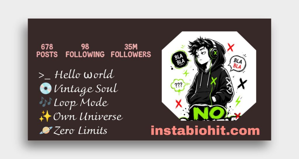 Genz Bio for Instagram